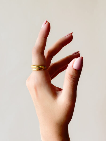 Thin Gold Band