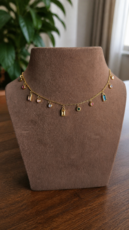 Multi color diva chain